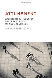 Cover of Attunement by Alberto Pérez-Gómez