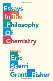 Front cover of Essays in the Philosophy of Chemistry by Eric Scerri