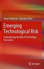 Cover of Emerging Technological Risk by Stuart Anderson