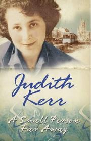 Front cover of A Small Person Far Away by Judith Kerr