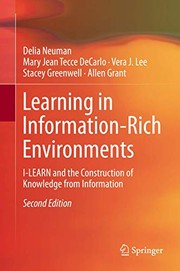 Front cover of Learning in Information-Rich Environments by Delia Neuman