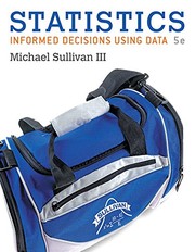 Cover of Statistics by Michael Sullivan III