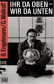 Front cover of Ihr da oben, wir da unten by Bernt Engelmann