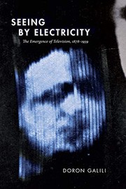 Cover of Seeing by Electricity by Doron Galili