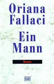 Cover of Ein Mann by Oriana Fallaci