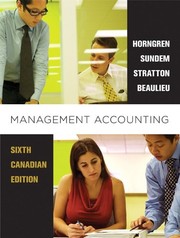 Cover of Management Accounting by Charles T. Horngren