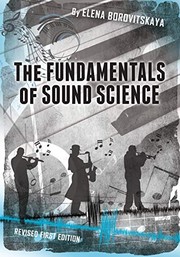 Front cover of The Fundamentals of Sound Science by Elena Borovitskaya