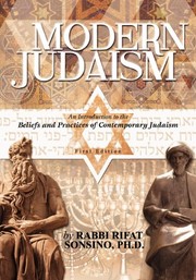 Front cover of Modern Judaism by Rifat Sonsino