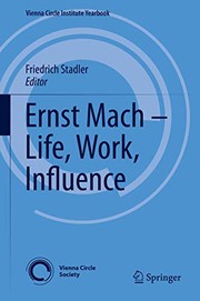 Cover of Ernst Mach – Life, Work, Influence by Friedrich Stadler