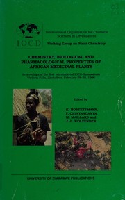 Front cover of Chemistry, biological, and pharmacological properties of African medicinal plants by International IOCD--Symposium (1st 1996 Victoria Falls, Zimbabwe)