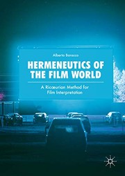 Front cover of Hermeneutics of the Film World by Alberto Baracco