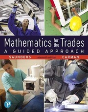 Cover of Mathematics for the Trades by Hal Saunders