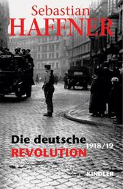 Cover of 1918/19 by Sebastian Haffner
