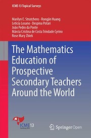 Front cover of The Mathematics Education of Prospective Secondary Teachers Around the World by Marilyn E. Strutchens