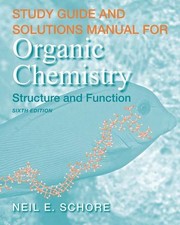 Front cover of Study Guide/Solutions Manual for Organic Chemistry by Peter Vollhardt