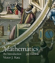 Cover of History of Mathematics, A by Victor J. Katz