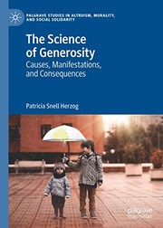 Front cover of The Science of Generosity by Patricia Snell Herzog