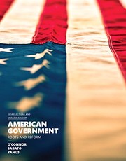 Front cover of American Government, 2014 Elections and Updates Edition by Karen O'Connor