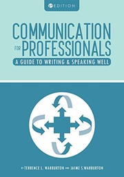Cover of Communication for Professionals by Terrence L. Warburton