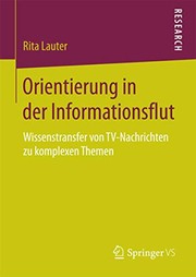 Front cover of Orientierung in der Informationsflut by Rita Lauter