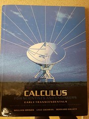 Front cover of CALCULUS : F/SCI... by William Briggs, Lyle Cochran, Bernard Gillett
