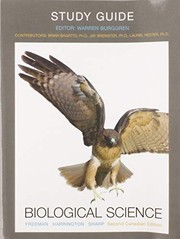 Front cover of Study Guide for Biological Science, Second Canadian Edition by Warren W. Burggren
