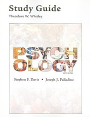 Cover of Study Guide for Psychology by Stephen F. Davis
