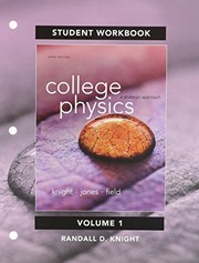 Cover of Student Workbook for College Physics by Randall D. Knight (Professor Emeritus)