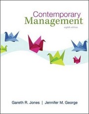 Cover of Contemporary Management by Gareth Jones
