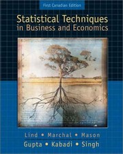 Front cover of Statistical Techniques in Business & Economics by Mason, Lind, Marchal