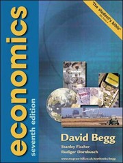 Front cover of Economics, 7th Ed. by David K.H. & Stanley Fischer & Rudiger Dornbusch Begg