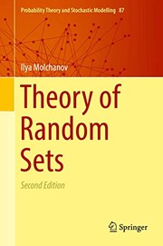 Front cover of Theory of Random Sets by Ilya Molchanov