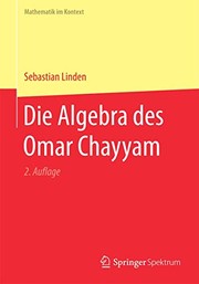 Front cover of Die Algebra des Omar Chayyam by Sebastian Linden