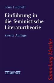 Front cover of Einführung in die feministische Literaturtheorie by Lena Lindhoff