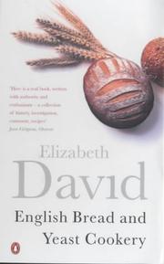 Front cover of English Bread and Yeast Cookery (Cookery Library) by Elizabeth David