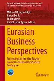 Front cover of Eurasian Business Perspectives by Mehmet Huseyin Bilgin