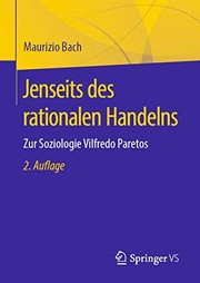 Front cover of Jenseits des rationalen Handelns by Maurizio Bach