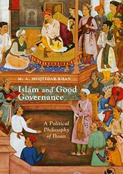 Front cover of Islam and Good Governance by M. A. Muqtedar Khan