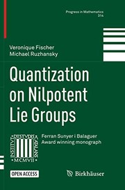 Cover of Quantization on Nilpotent Lie Groups by Veronique Fischer