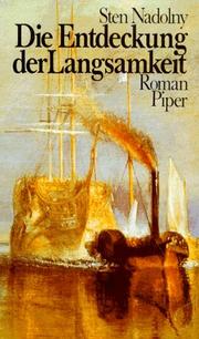 Front cover of Die Entdeckung der Langsamkeit. Großdruck by Sten Nadolny