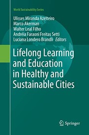 Front cover of Lifelong Learning and Education in Healthy and Sustainable Cities by U.M. Azeiteiro