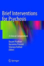 Cover of Brief Interventions for Psychosis by Basant Pradhan