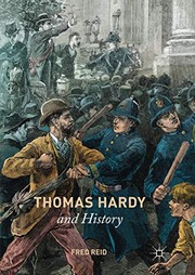 Front cover of Thomas Hardy and History by Fred Reid