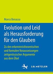 Front cover of Evolution und Leid als Herausforderung für den Glauben by Marco Benasso
