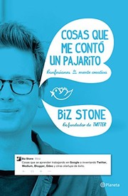 Cover of Cosas que me contó un pajarito by Biz Stone