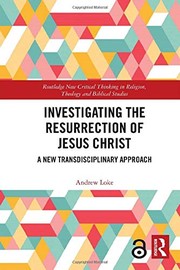 Front cover of Investigating the Resurrection of Jesus Christ by Andrew Loke
