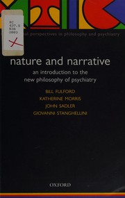 Front cover of Nature and narrative by K. W. M. Fulford