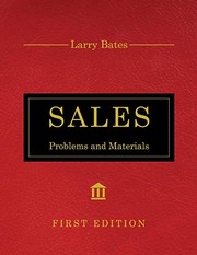 Cover of Sales by Larry Bates