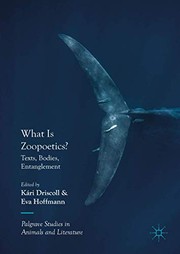 Cover of What Is Zoopoetics? by Kári Driscoll