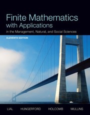 Front cover of Finite Mathematics with Applications In the Management, Natural, and Social Sciences by Margaret L. Lial